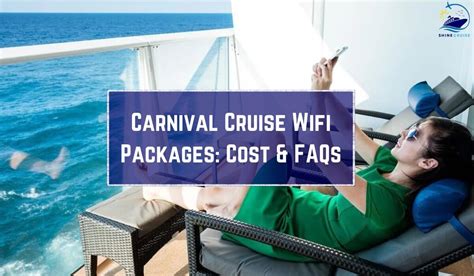 Texting through wifi on carnival .